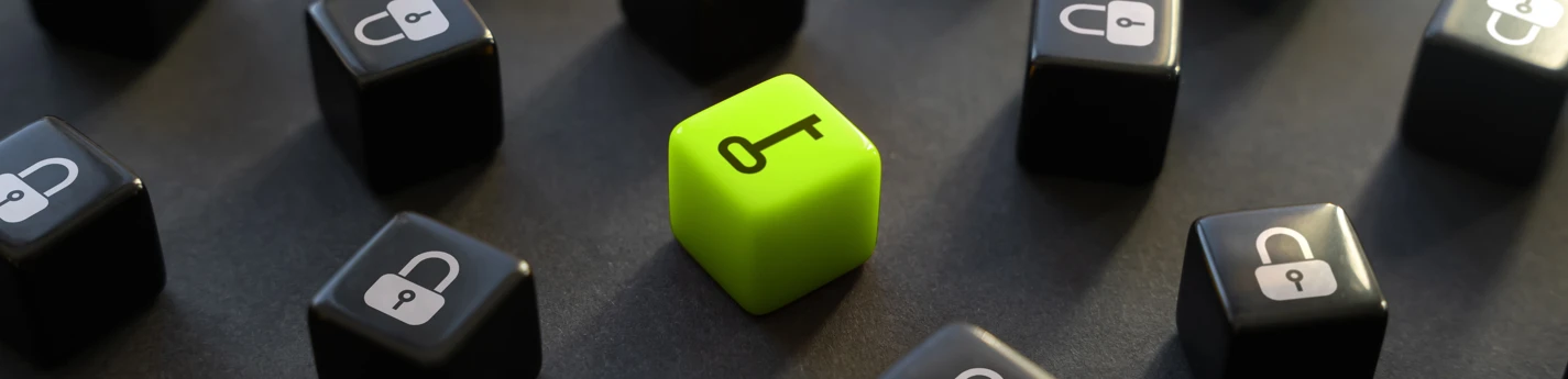Keys on the desk